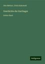 Otto Meltzer: Geschichte der Karthager, Buch