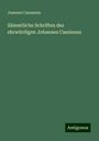 Joannes Cassanius: Sämmtliche Schriften des ehrwürdigen Johannes Cassianus, Buch