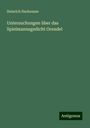 Heinrich Harkensee: Untersuchungen über das Spielmannsgedicht Orendel, Buch