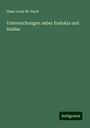 Hans Louis M. Flach: Untersuchungen ueber Eudokia und Suidas, Buch