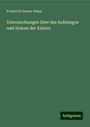 Friedrich Gustav Hahn: Untersuchungen über das Aufsteigen und Sinken der Küsten, Buch