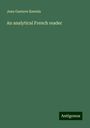 Jean Gustave Keetels: An analytical French reader, Buch