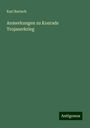 Karl Bartsch: Anmerkungen zu Konrads Trojanerkrieg, Buch