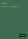 J. Caspary: Zur Lehre von den Metastasen, Buch