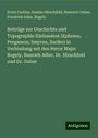 Ernst Curtius: Beiträge zur Geschichte und Topographie Kleinasiens (Ephesos, Pergamon, Smyrna, Sardes) in Verbindung mit den Herrn Major Regely, Baurath Adler, Dr. Hirschfeld und Dr. Gelzer, Buch