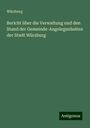 Würzburg: Bericht über die Verwaltung und den Stand der Gemeinde-Angelegenheiten der Stadt Würzburg, Buch