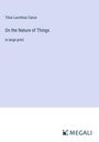 Titus Lucretius Carus: On the Nature of Things, Buch