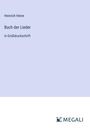 Heinrich Heine: Buch der Lieder, Buch