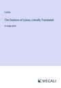 Lysias: The Orations of Lysias; Literally Translated, Buch