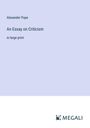 Alexander Pope: An Essay on Criticism, Buch
