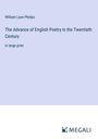 William Lyon Phelps: The Advance of English Poetry in the Twentieth Century, Buch
