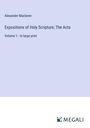 Alexander Maclaren: Expositions of Holy Scripture; The Acts, Buch