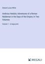 Edward Lucas White: Andivius Hedulio; Adventures of a Roman Nobleman in the Days of the Empire, In Two Volumes, Buch