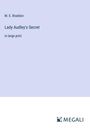 M. E. Braddon: Lady Audley's Secret, Buch