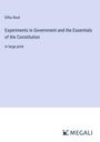 Elihu Root: Experiments in Government and the Essentials of the Constitution, Buch