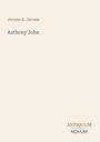 Die Texte "Jerome K. Jerome", "Anthony John" und "ANTIQUM NOVUM" auf beigem Hintergrund.