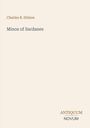 "Charles B. Stilson: Minos of SardanES. Antiquum Novum" auf beigem Hintergrund, minimalistisches Design.