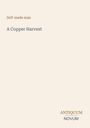 "Self-made man", "A Copper Harvest" und "ANTIQUM NOVUM". Schlichte, minimalistische Gestaltung mit beigem Hintergrund.