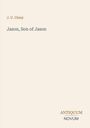 Text: "J. U. Giesy", "Jason, Son of Jason", "ANTIQUM NOVUM". Schlichtes Design auf cremefarbenem Hintergrund.