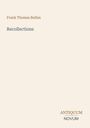 Text: "Frank Thomas Bullen", "Recollections", "ANTIQUM NOVUM". Schlichtes, minimalistisches Design auf beigem Hintergrund.