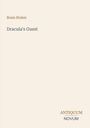 "Bram Stoker", "Dracula's Guest", "ANTIQUM NOVUM". Schlichtes, minimalistisches Design auf hellem Hintergrund.