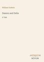 Der Text zeigt den Autor "William Godwin" und den Titel "Damon and Delia: A Tale". Unten steht "ANTIQUM NOVUM".