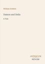William Godwin, Damon and Delia, A Tale. Unten rechts: ANTIQUUM NOVUM. Cremefarbener Hintergrund.
