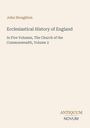Text: "John Stoughton, Ecclesiastical History of England, Volume 2." Beigefarbener Hintergrund, minimalistisches Design.