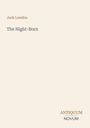 Text: "Jack London", "The Night-Born", "ANTIQUM NOVUM". Schlichtes Design auf hellem Hintergrund.