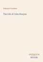 Text: "Edmund Venables", "The Life of John Bunyan", "ANTIQUM NOVUM". Schlichtes, minimalistisches Design auf beigem Hintergrund.