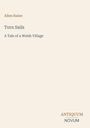 "Allen Raine, Torn Sails, A Tale of a Welsh Village." Schlichtes Design mit hellem Hintergrund.