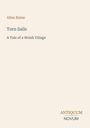Ein helles Cover mit den Worten: "Allen Raine, Torn Sails, A Tale of a Welsh Village" und einem "ANTIQUM NOVUM" Logo.