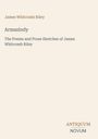 Buchtitel: "Armazindy" von James Whitcomb Riley. Untertitel: "The Poems and Prose Sketches of James Whitcomb Riley". Unten steht "ANTIQUM NOVUM".