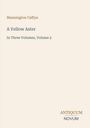 Text: "Mannington Caffyn, A Yellow Aster, In Three Volumes, Volume 2". Unten links Logo: "ANTIQUE NOVUM". Hellbeiger Hintergrund.