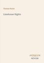 "Thomas Burke, Limehouse Nights" in Schrift auf beigem Hintergrund, unten die Worte "ANTIQUM NOVUM".