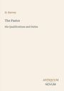 Text: "H. Harvey, The Pastor, His Qualifications and Duties, ANTIQUUM NOVUM." Schlichtes Design, neutrale Farben.