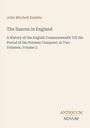 "John Mitchell Kemble, The Saxons in England. A History of the English Commonwealth. Antiquum Novum" auf beigem Hintergrund.