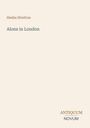 Text: "Hesba Stretton. Alone in London. ANTIQUUM NOVUM." Schlichtes Design mit beiger Hintergrundfarbe.
