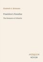 Text: “Elizabeth G. Birkmaier, Poseidon's Paradise, The Romance of Atlantis, ANTIQUUM NOVUM.” Schlichtes Cover mit beige Hintergrund.