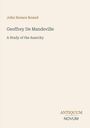 Titel: "Geoffrey De Mandeville: A Study of the Anarchy" von John Horace Round. Unten: Logo "Antiquum Novum".
