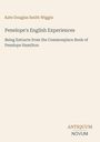 "Penelope's English Experiences" von Kate Douglas Smith Wiggin. Beige Hintergrund mit einfachem, eleganten Design.