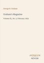 Titel „Graham's Magazine“, Ausgabe Februar 1852. Beige Hintergrund, einfache Gestaltung.