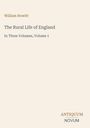 Eine Buchseite mit dem Titel "The Rural Life of England" von William Howitt. Unten rechts steht "ANTIQUM NOVUM".