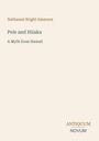 Beige Hintergrund mit Text: "Nathaniel Bright Emerson, Pele and Hiiaka, A Myth from Hawaii". Logo unten: "ANTIQUM NOVUM".