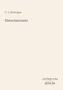 Titel: "Disenchantment" von C.E. Montague, unten der Verlag "Antiquum Novum"; schlichtes, minimalistisches Design.