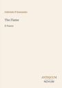 Titel: The Flame, Il Fuoco. Autor: Gabriele D'Annunzio. Unten: Antiquum Novum. Helles, minimalistisches Design.
