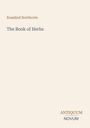 Text: "Rosalind Northcote", "The Book of Herbs", "ANTIKUM NOVUM". Einfache Gestaltung auf hellem Hintergrund.