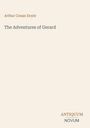Titel: "The Adventures of Gerard" von Arthur Conan Doyle. Unten steht "ANTIQUM NOVUM". Heller Hintergrund.