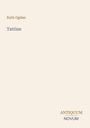 Text: "Ruth Ogden, Tattine, ANTIQUUM NOVUM." Beiger Hintergrund, minimalistisch gestaltet.