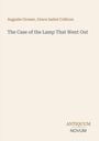 Titel: "The Case of the Lamp That Went Out", Autoren: Auguste Groner, Grace Isabel Colbron. Unten: "ANTIKUUM NOVUM". Beiger Hintergrund.